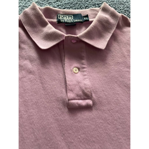 POLO by RALPH LAUREN POLO‎ SHIRT in Light purple SIZE X-LARGE - Picture 4 of 6